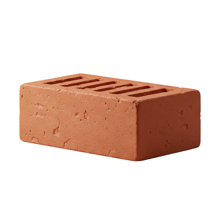 a brick on a white background