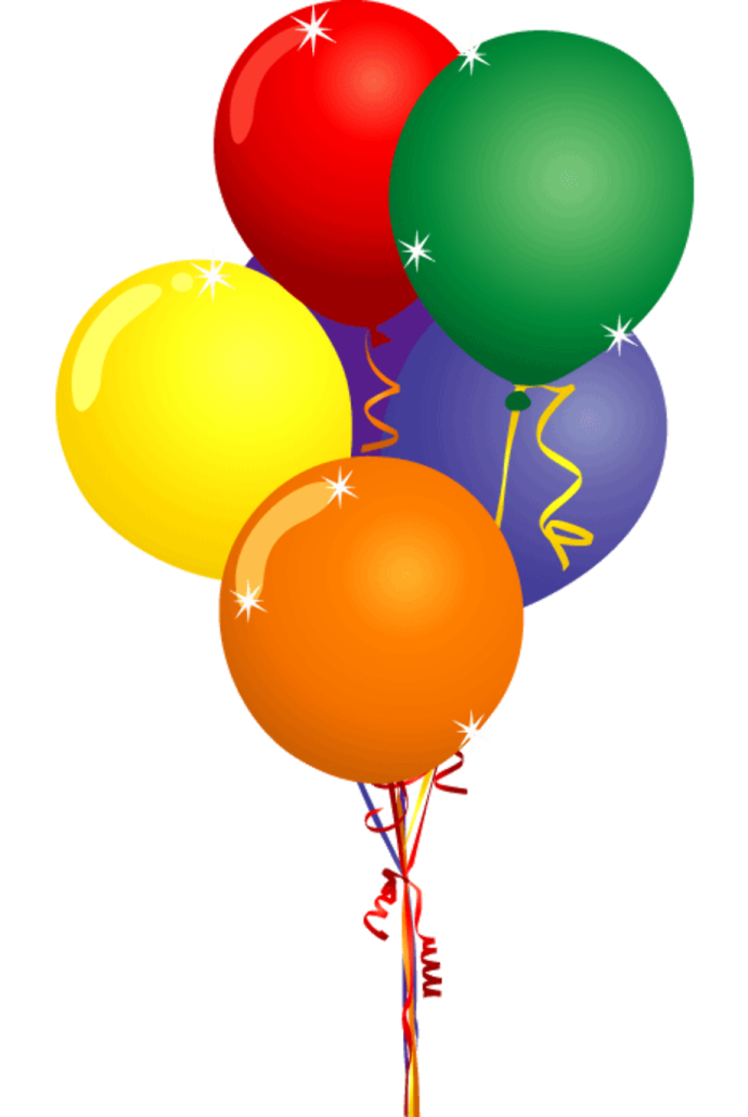 a bunch of balloons