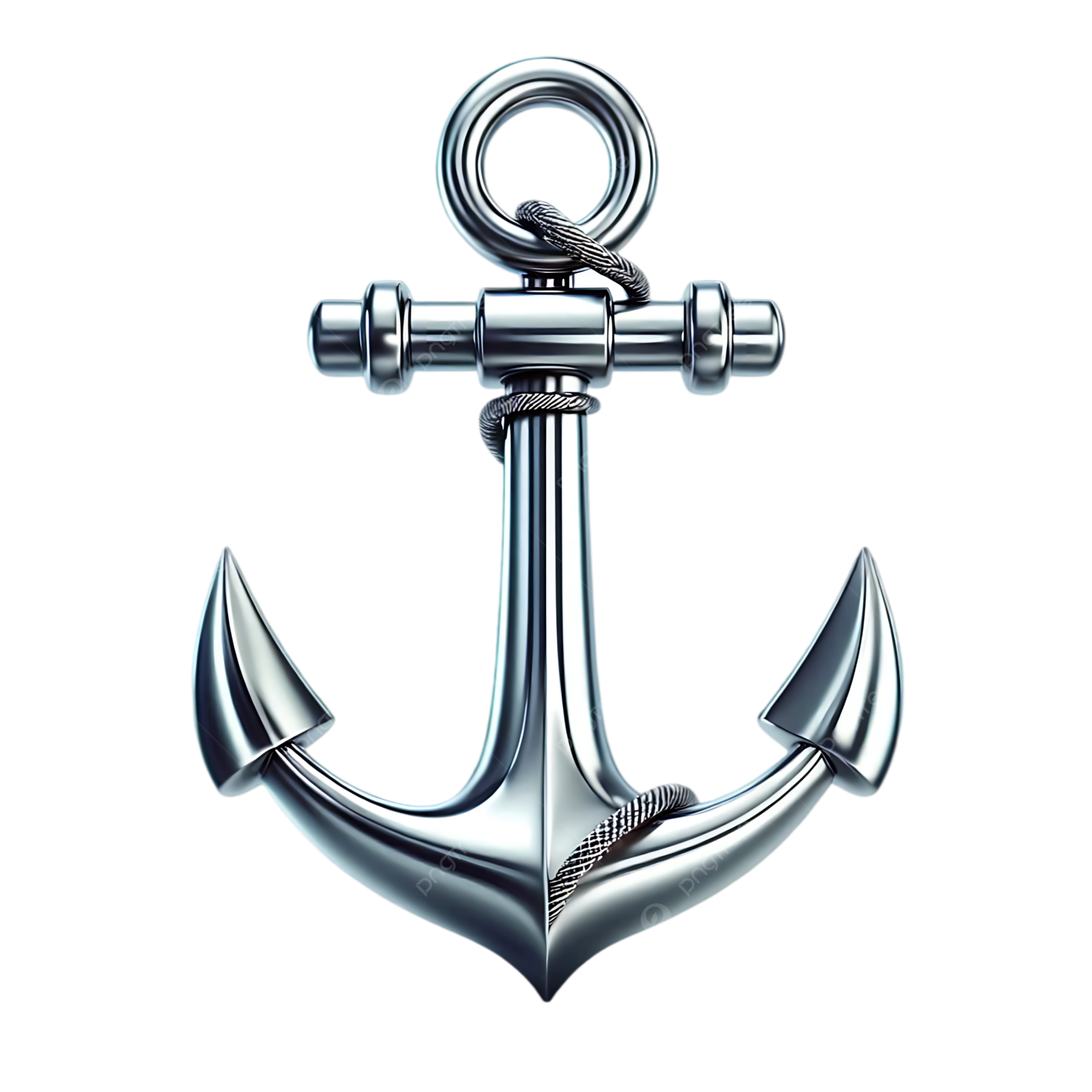 an anchor on a white background