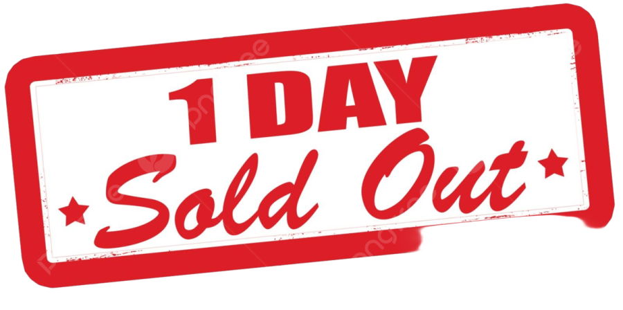 1 day sold out