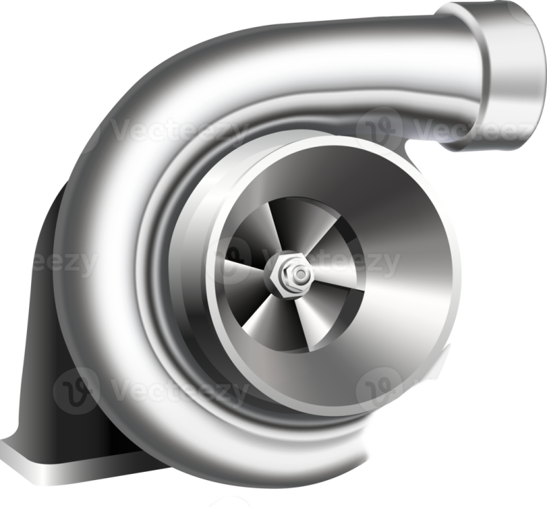 An illustration of a turbo