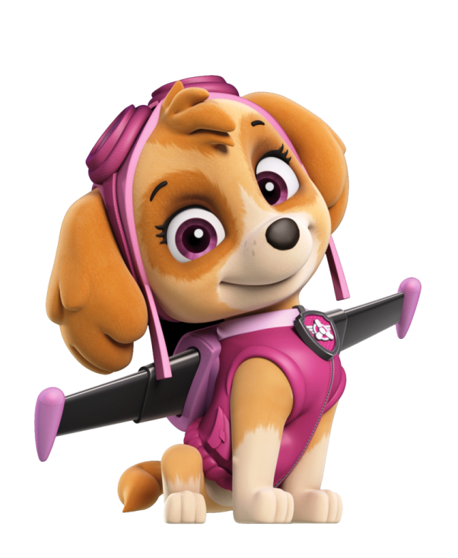 a cartoon dog with a gun in its mouth