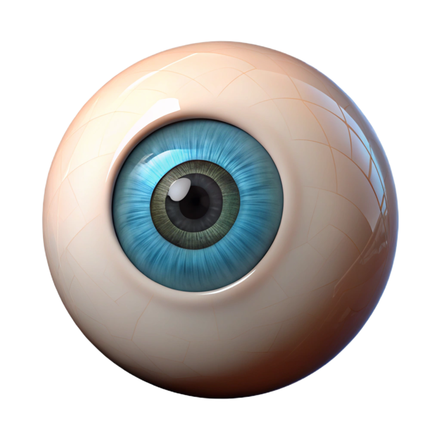 a close up of an eye ball