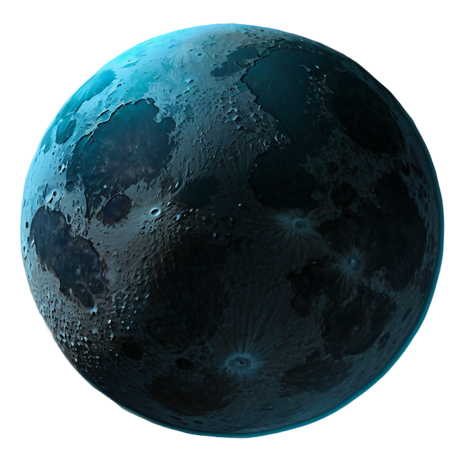 an image of the moon on a white background