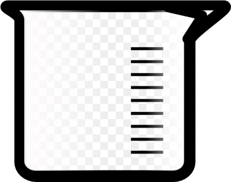 a black and white icon of a measuring scale