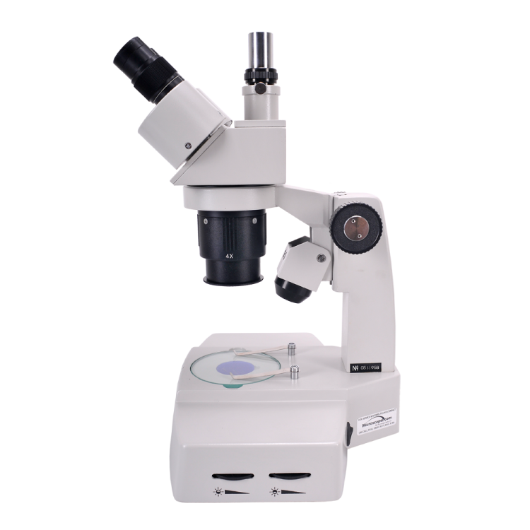an image of a microscope on a white background