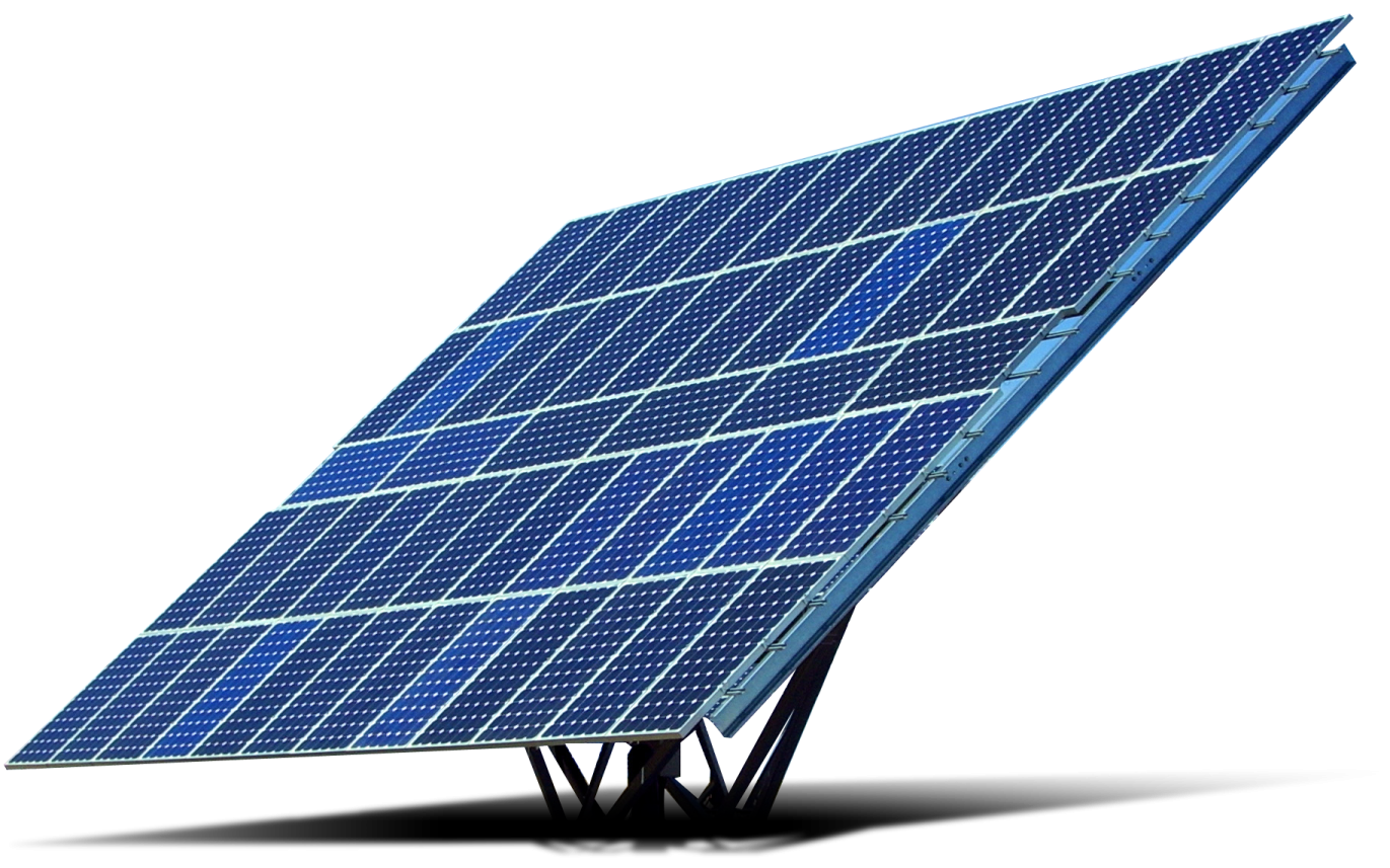 a solar panel on top of a white background