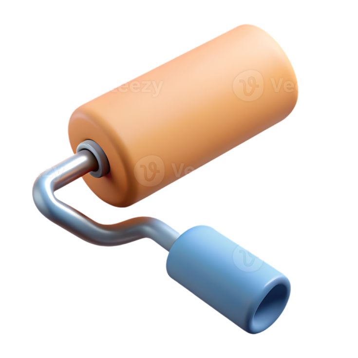 an image of a roller on a white background