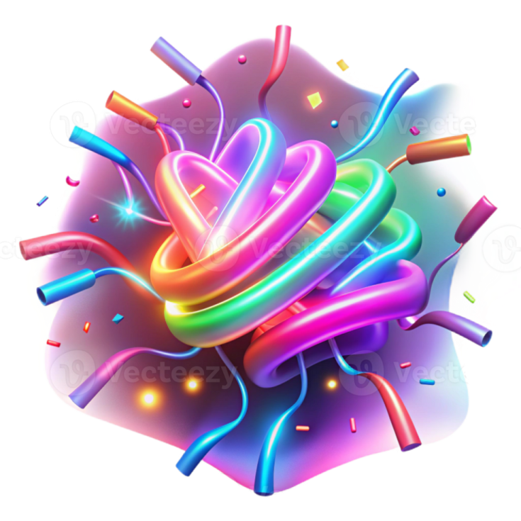 a colorful abstract background with many colored shapes