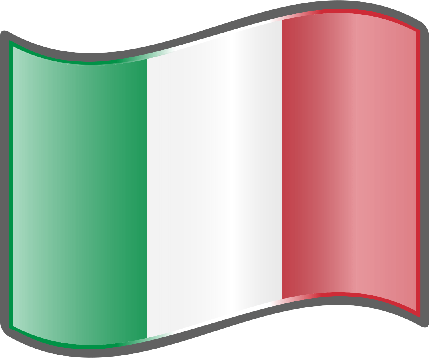 the flag of italy