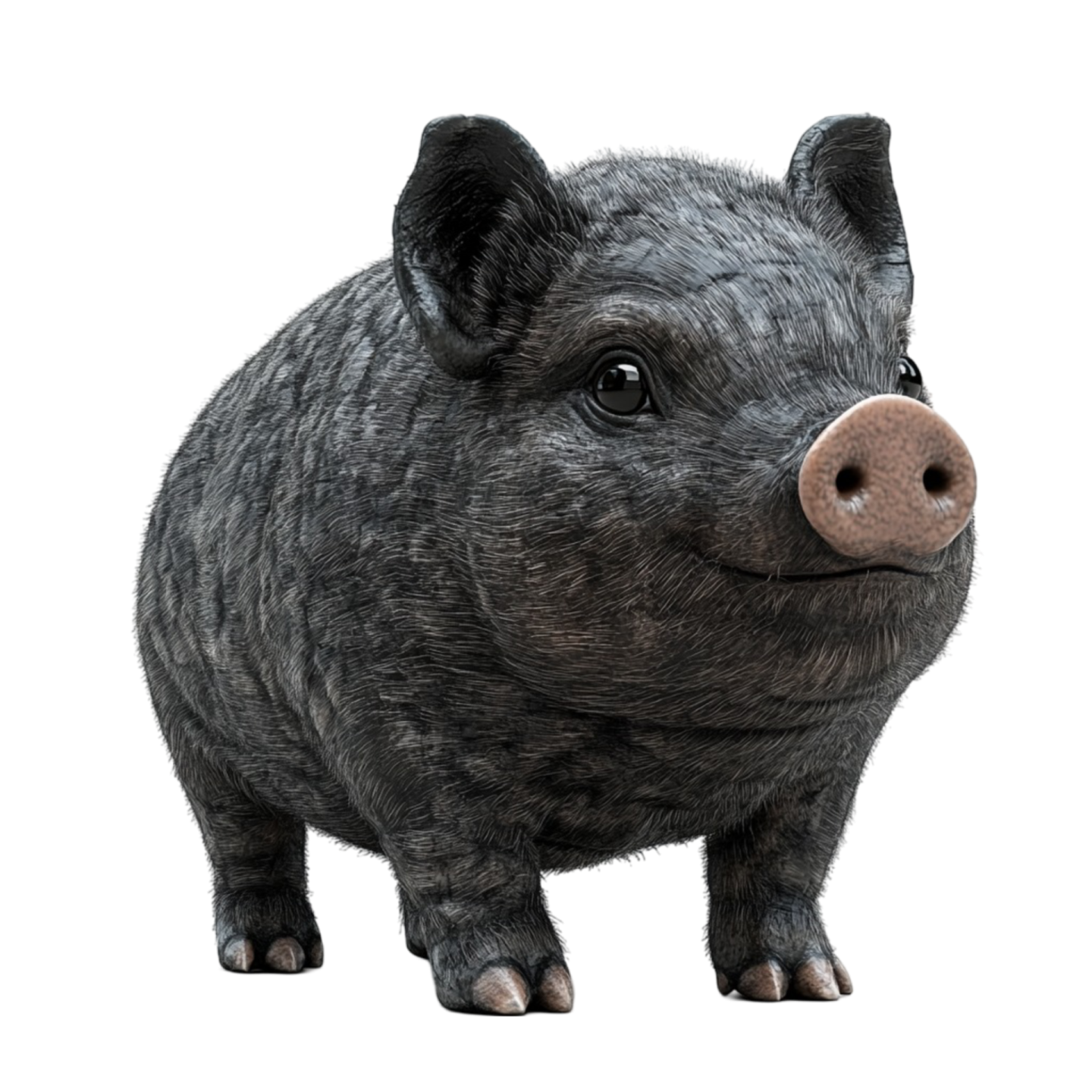 an illustration of a pig
