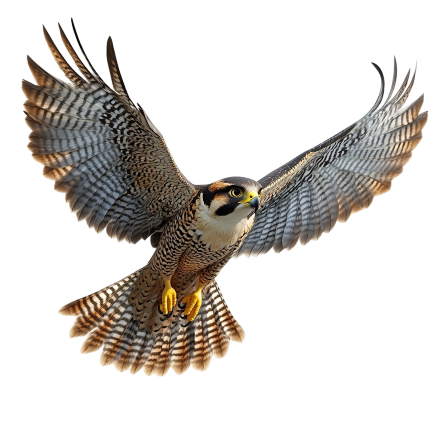 a bird flying in the air with its wings spread
