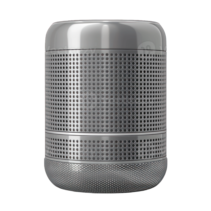 an image of a speaker on a white background