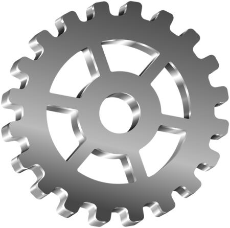 an image of a gear wheel