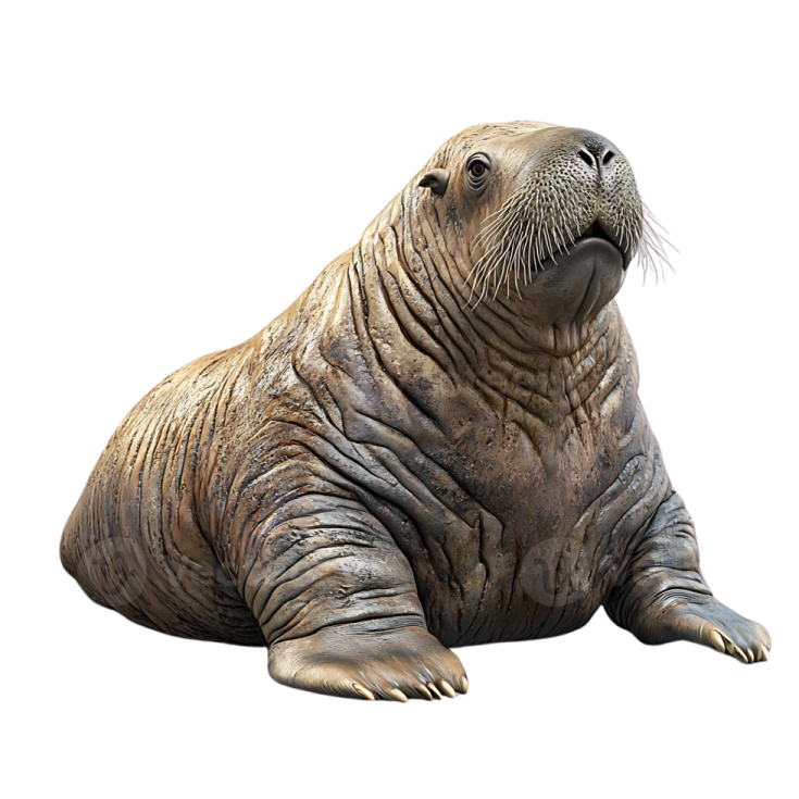 a sea lion laying down on the ground