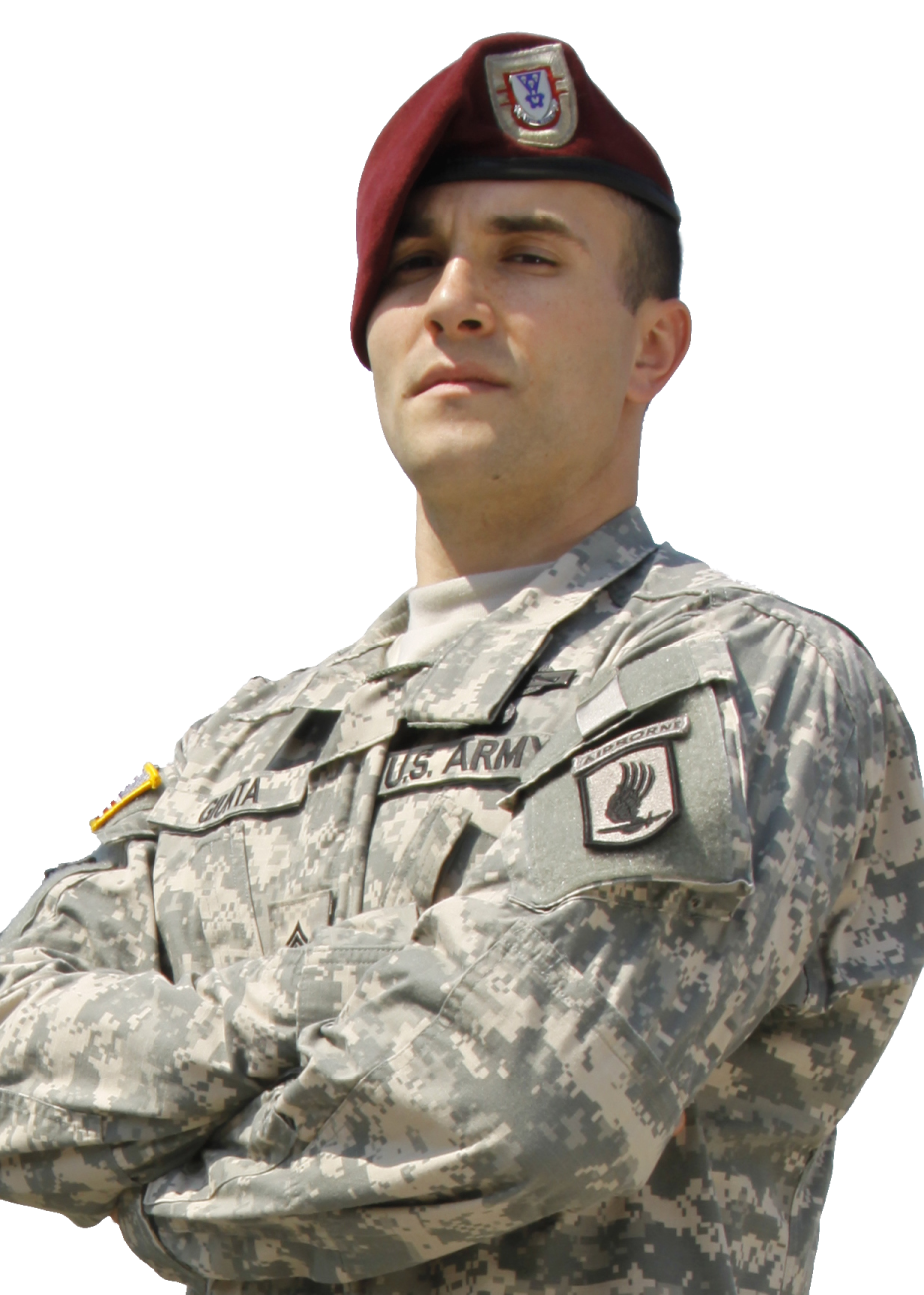 the man is wearing a uniform