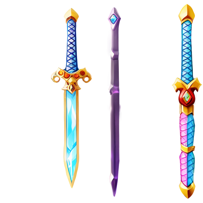 a set of three swords