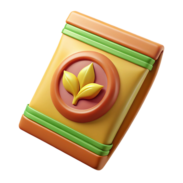 a toy with a leaf on top of it