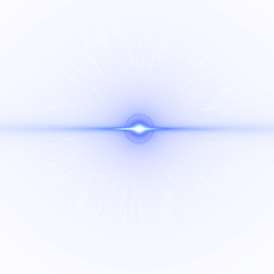 an image of a blue light in the middle