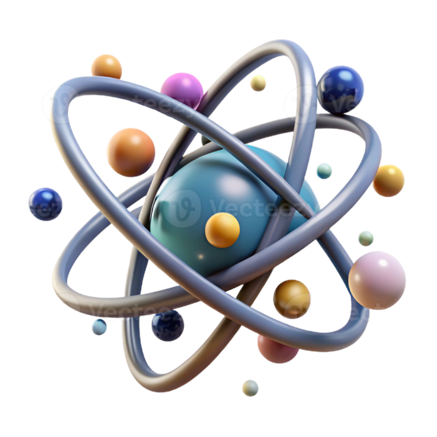 an image of the atom molecule