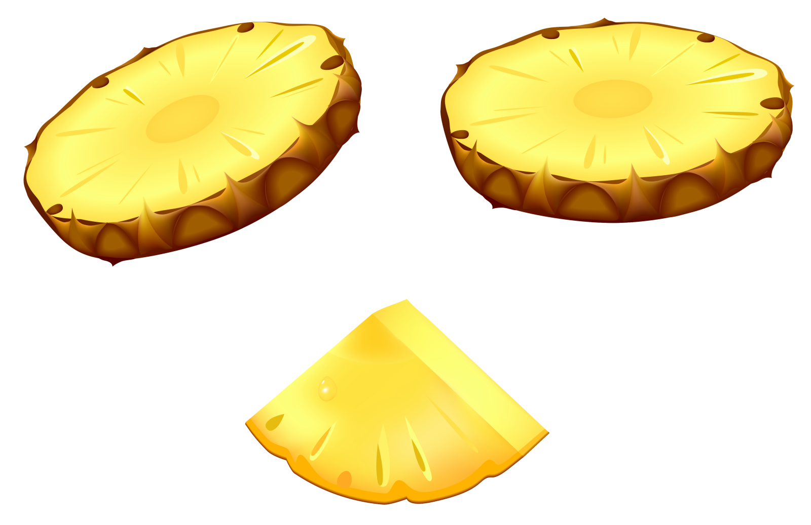 three pieces of pine