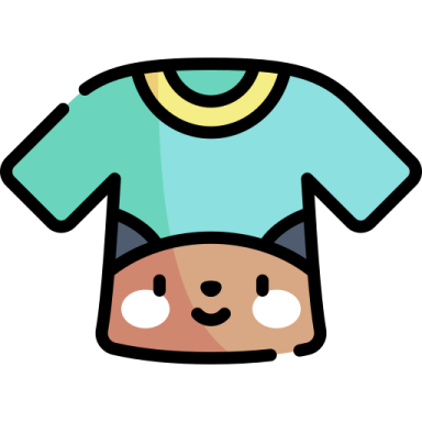 a t - shirt with a cat on it