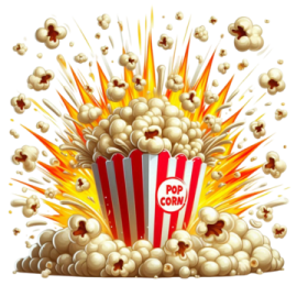 popcorn clipart free vector art