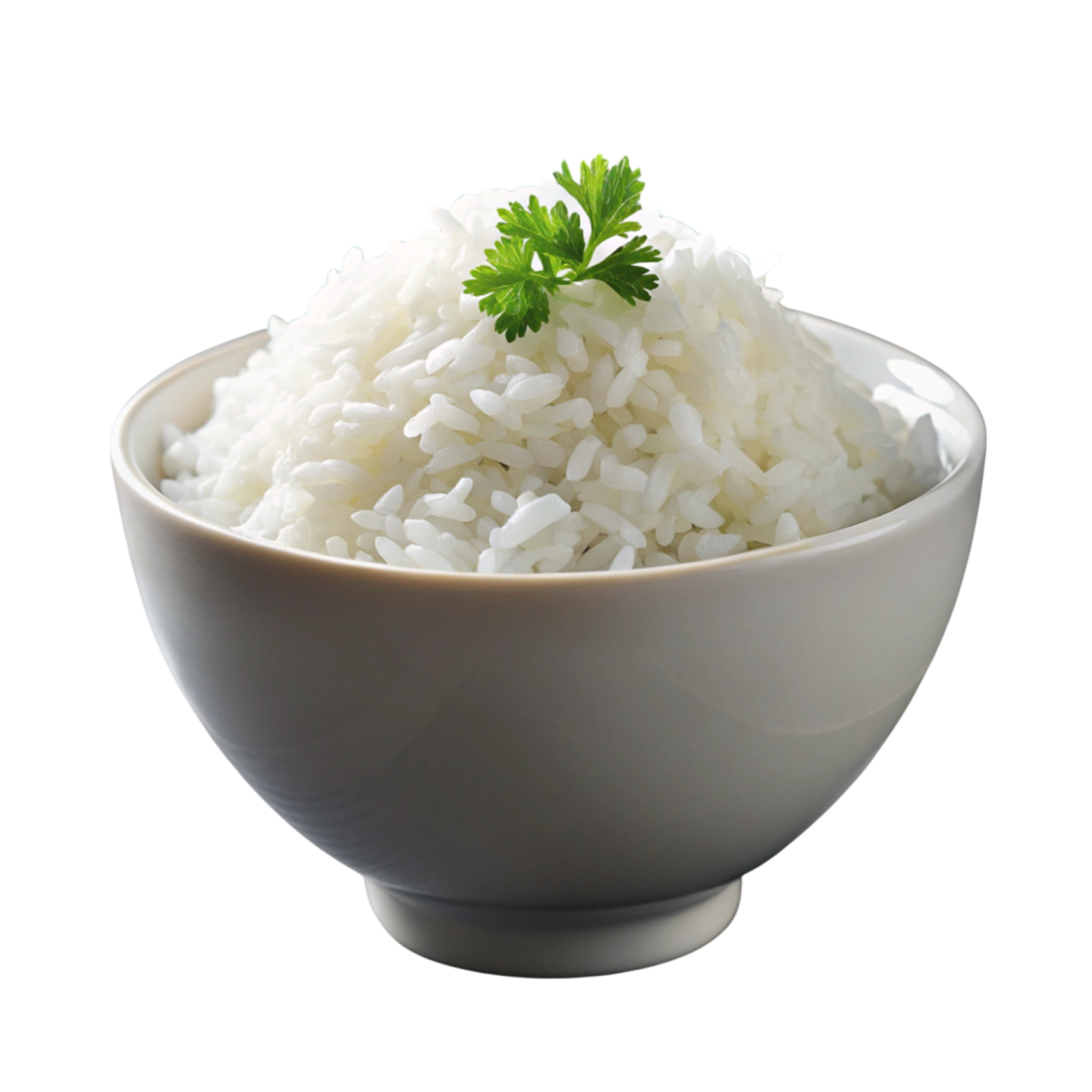 white rice in a bowl