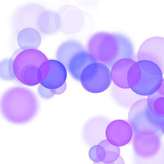 a bunch of colorful circles on a white background