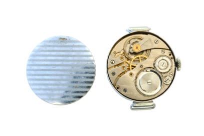 a pair of watch movement watches
