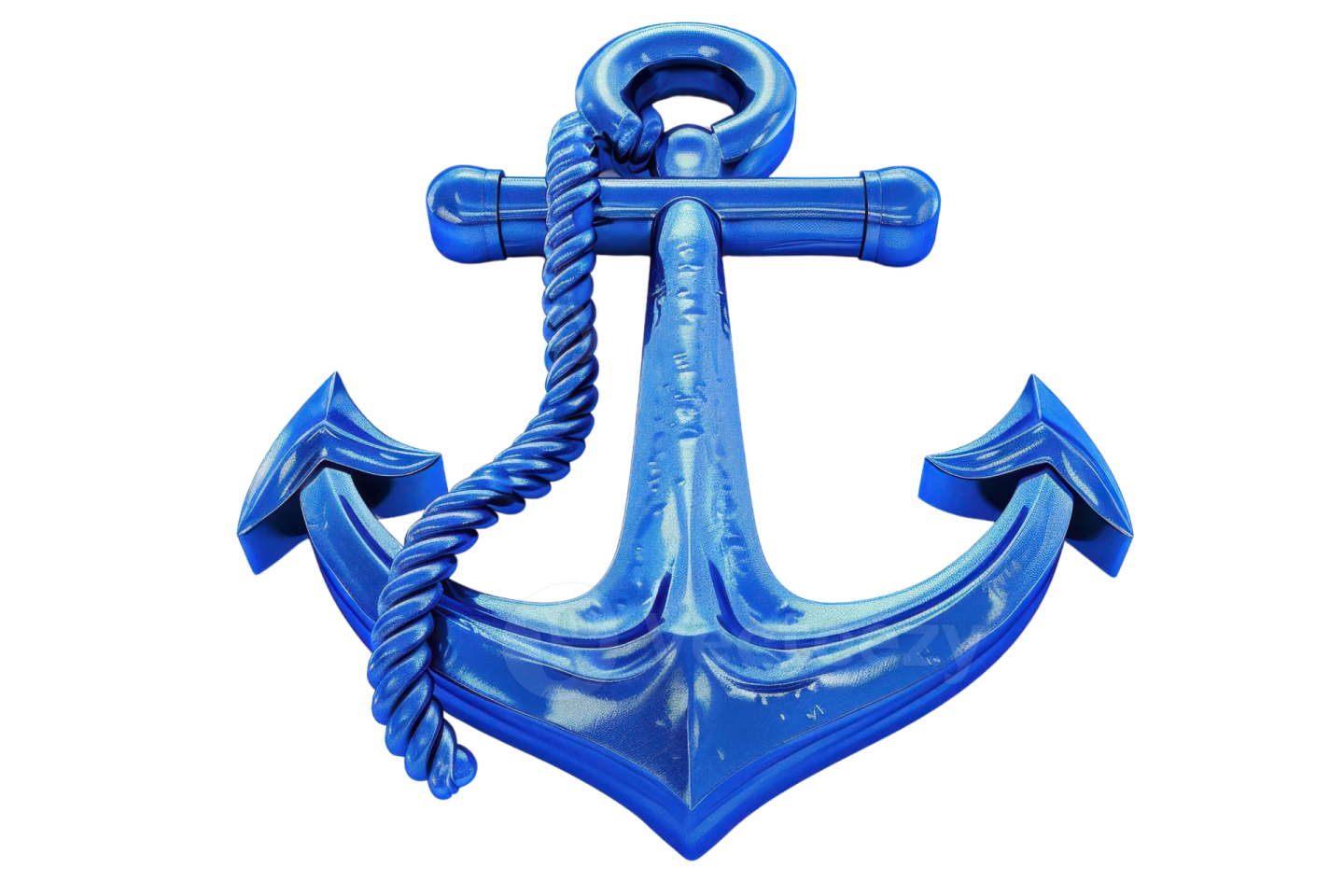 an anchor on a white background