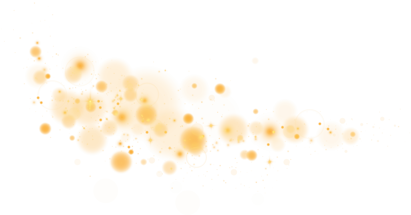 a white background with orange dots