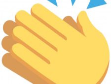 a pair of yellow gloves on top of a white background