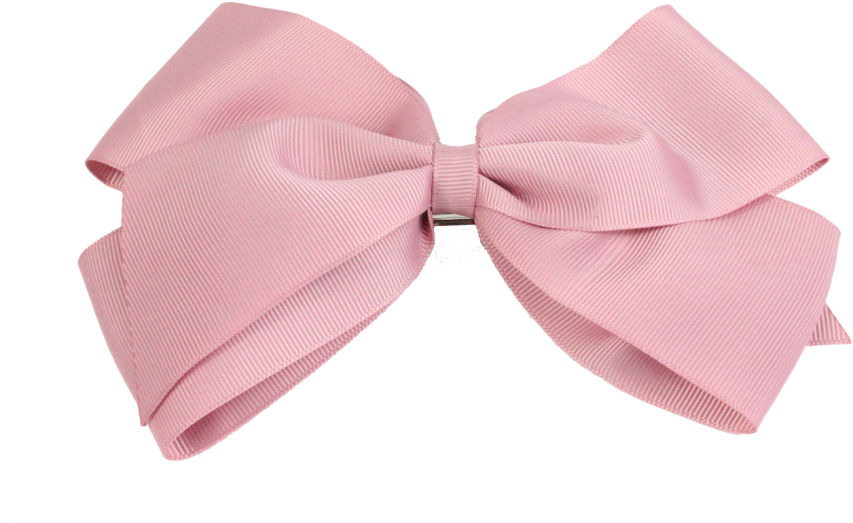 a pink bow on a white background