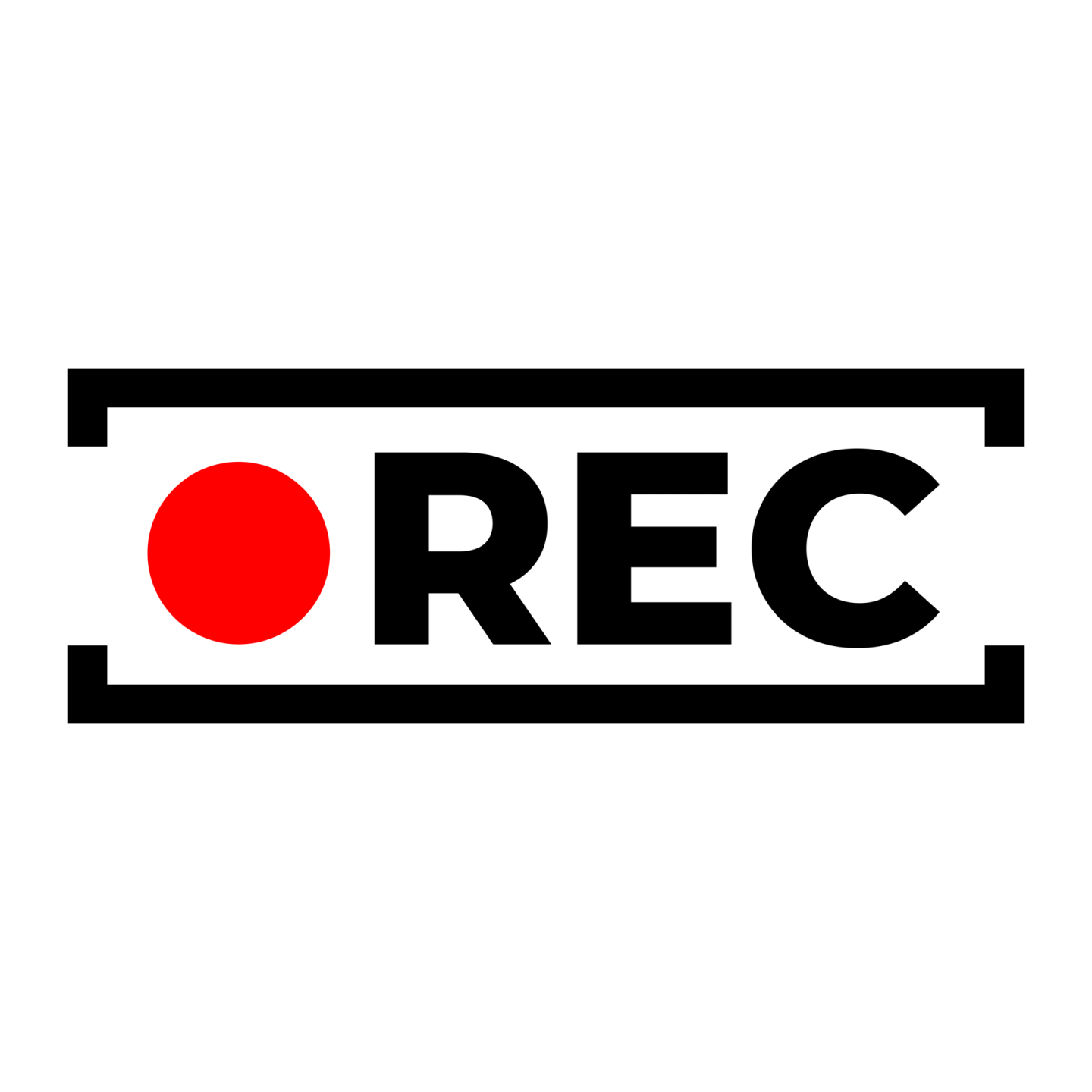 the red circle logo on a white background