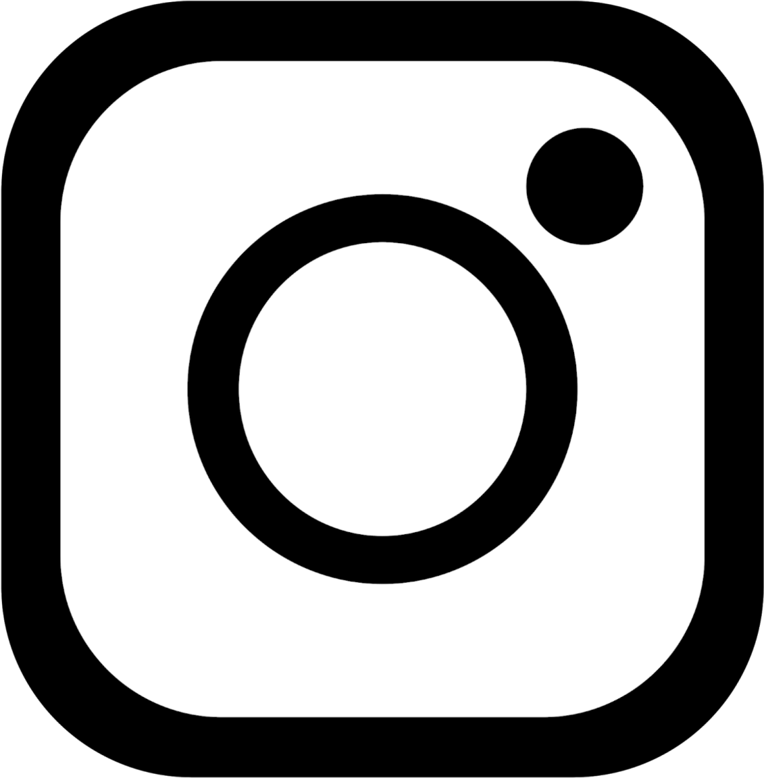 a black and white photo of an ins logo