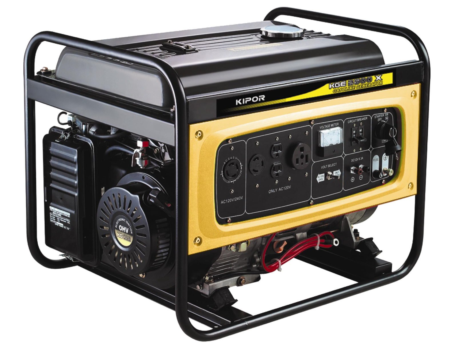 a portable generator on a white background