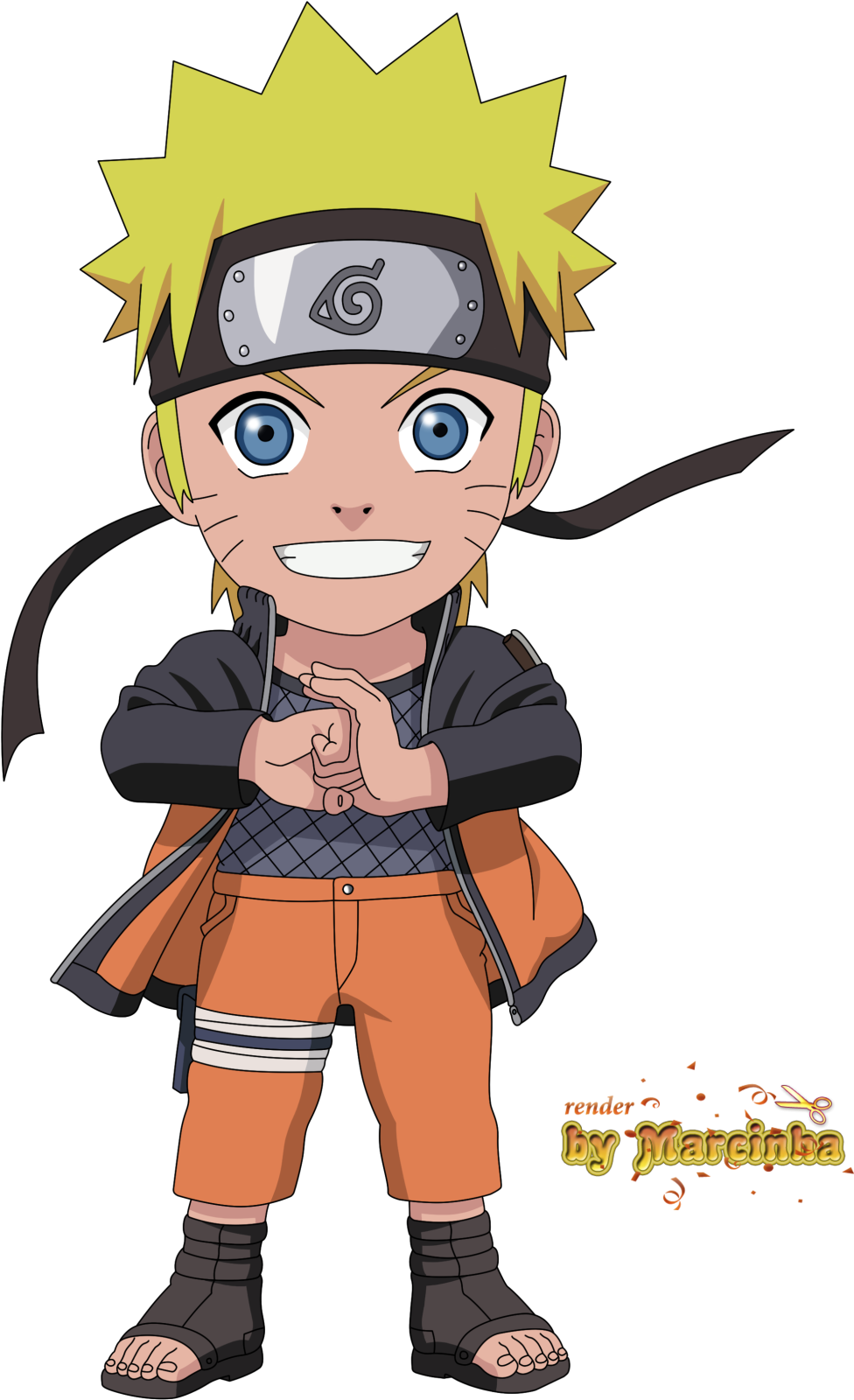 a cartoon character with a black hair and blue eyes