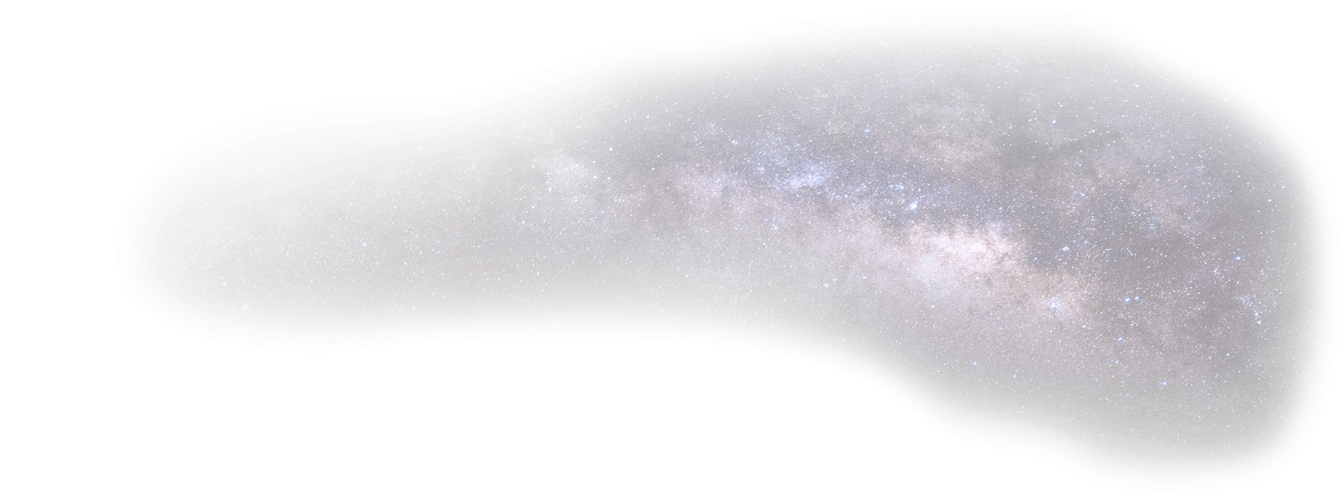 an image of the milky in the night sky