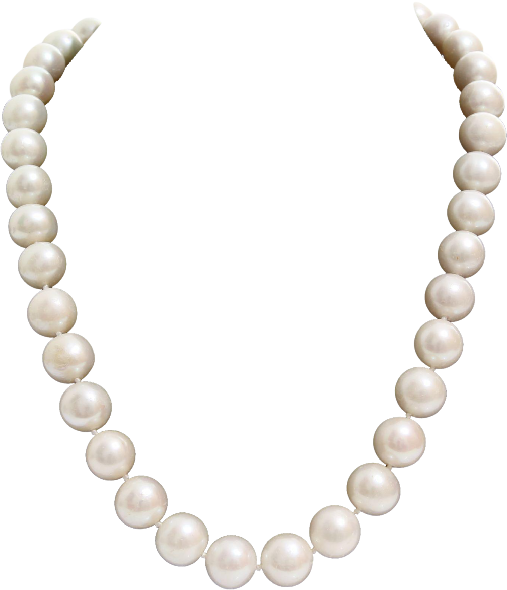 a cultured pearl necklace