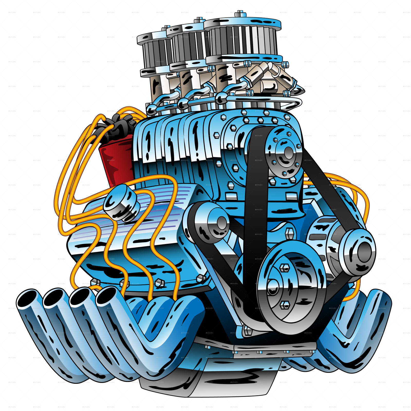 an image of a car engine