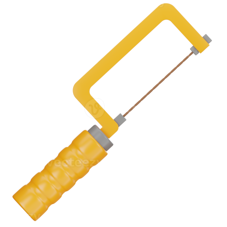 a yellow flashlight with a metal handle