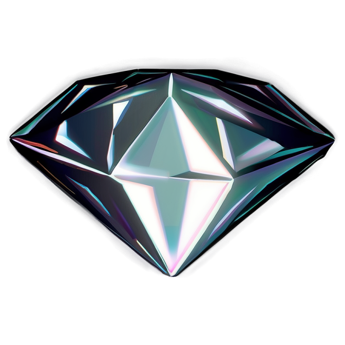 a diamond on a white background