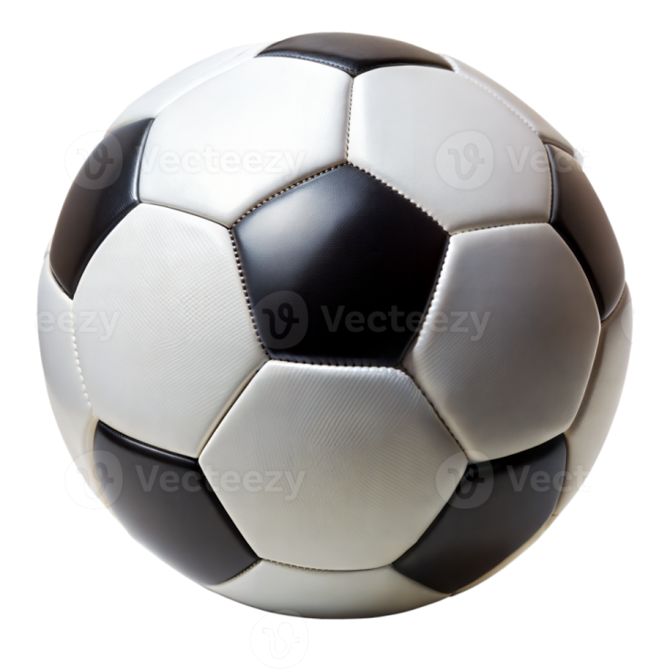 a soccer ball on a white background