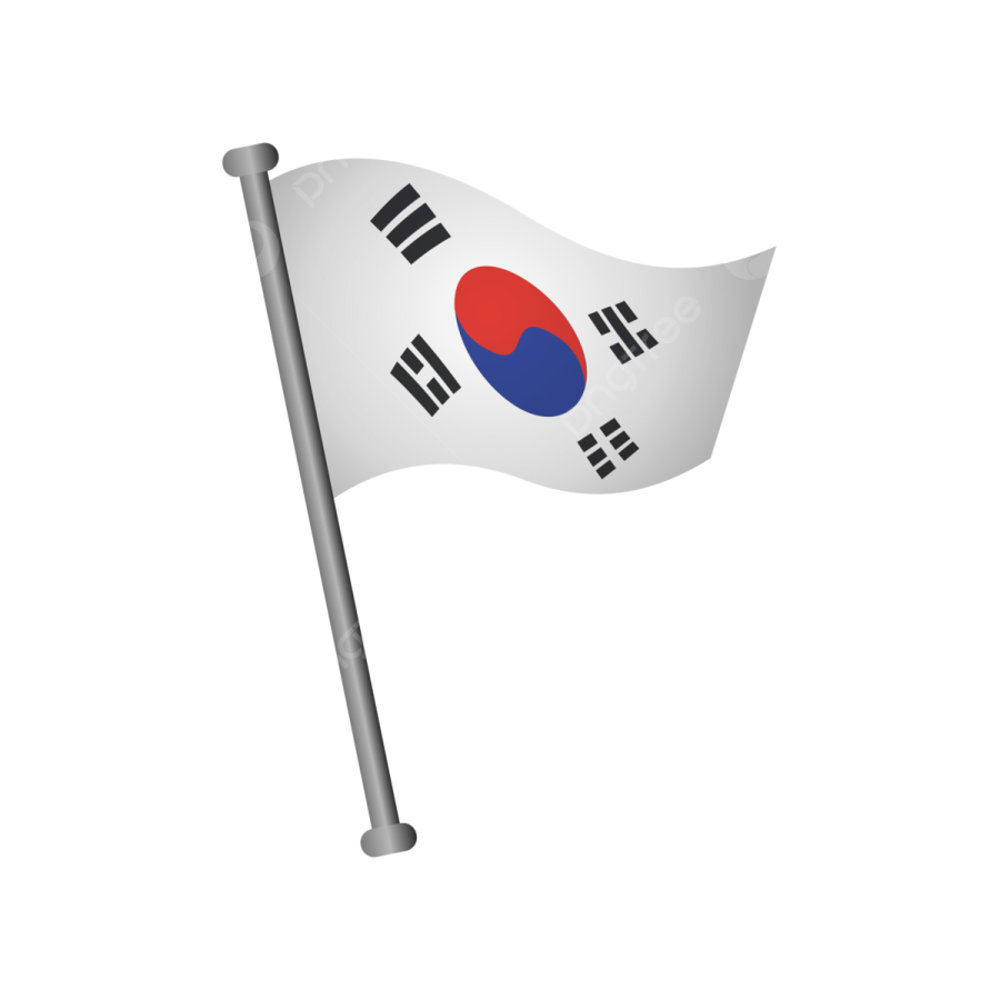 south korea flag png