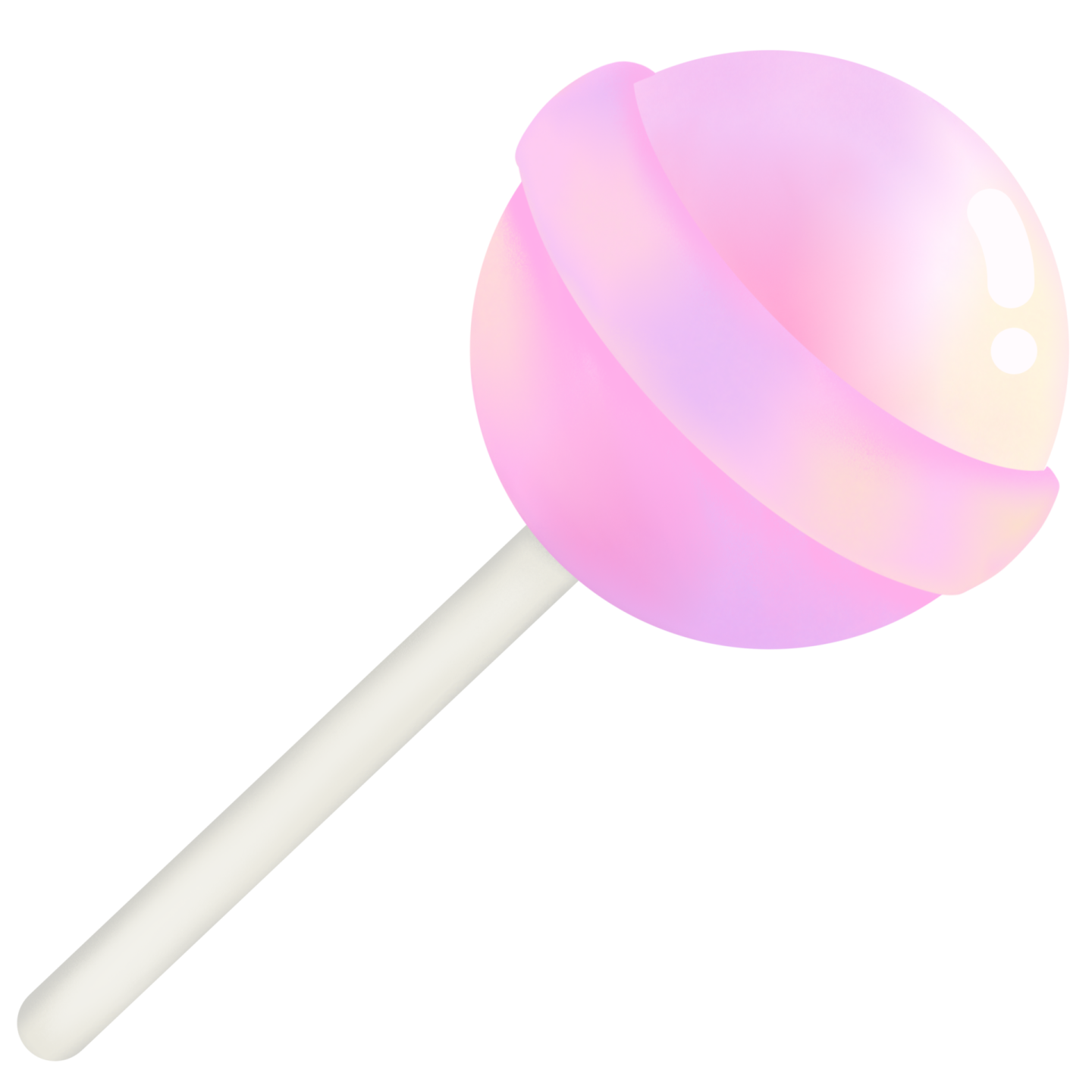a pink lobok on a white background