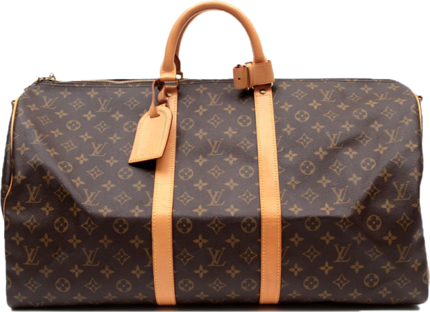 a brown and tan louis vu bag