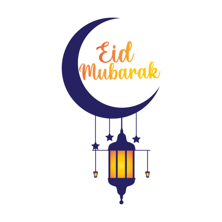 eid mubara logo design