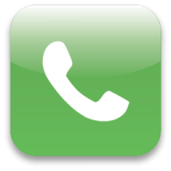a green phone icon