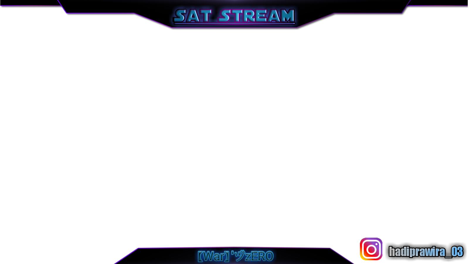 a black and white photo frame with the words sat stream on it